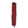 Pleaser - FLAMINGO1020FS Platform Boots, Pole dance shoes - Pole dance shoes - Burgundy Product image